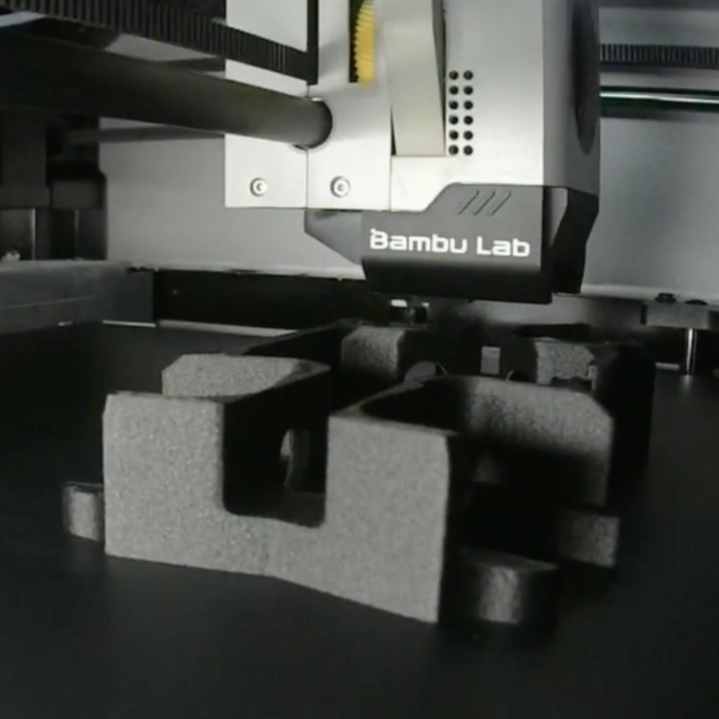 Frame — printed flat side down, layer lines perpendicular to the main stress axis